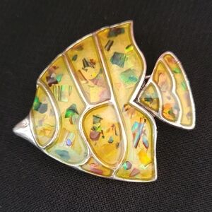 Colorful Fish Brooch